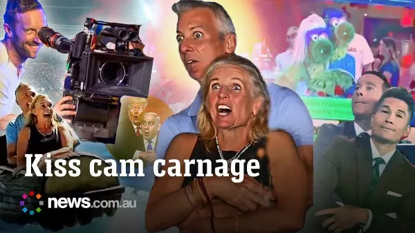Coldplay Kiss Cam botrány után jönnek a mémek – kínos pillanatból netes szenzáció