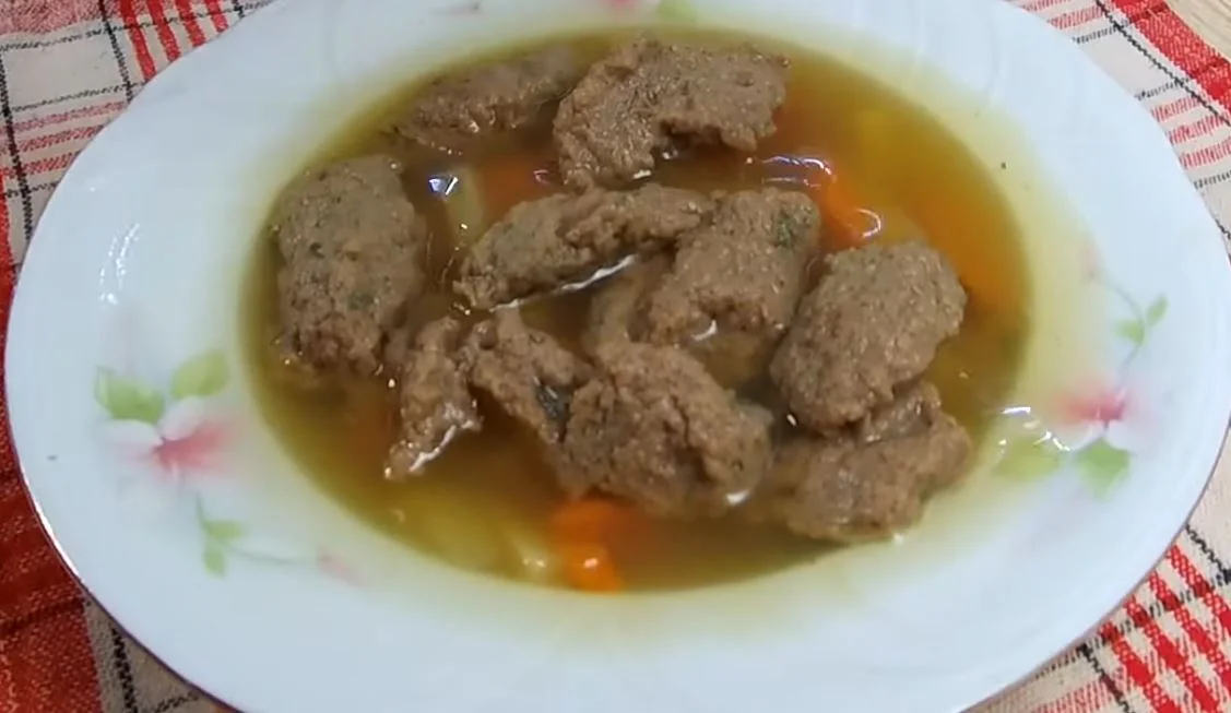 májgombóc leves