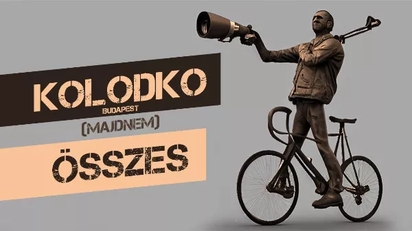 Kolodko miniszobrok titkai: Budapest 30 legfurcsább apró szobra