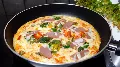 Serpenyős pizza sütő nélkül – folyékony tésztával, brutál finom feltéttel
