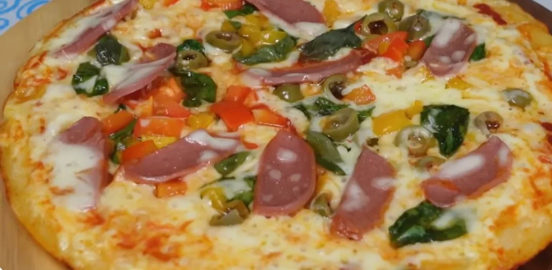 serpenyös gyors pizza