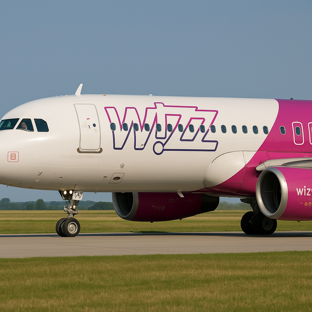 wizzair repülőgép
