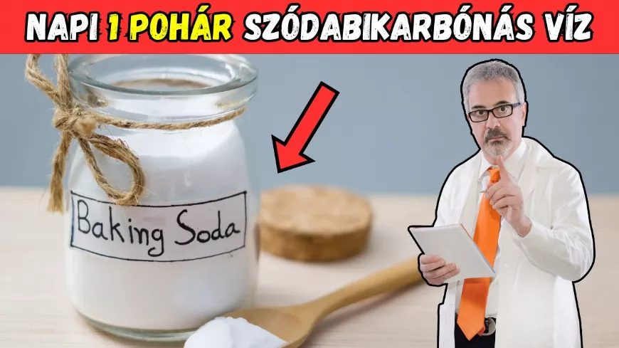 Napi 1 pohár szódabikarbónás víz és elképesztő hatásai a testre