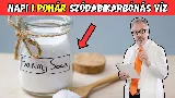 Napi 1 pohár szódabikarbónás víz és elképesztő hatásai a testre