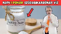 Napi 1 pohár szódabikarbónás víz és elképesztő hatásai a testre