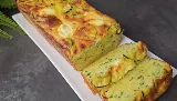 Cukkini felfújt sajttal és burgonyával - reggelire, köretként isteni