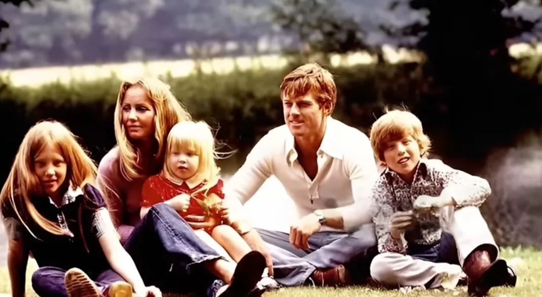 Robert redford család