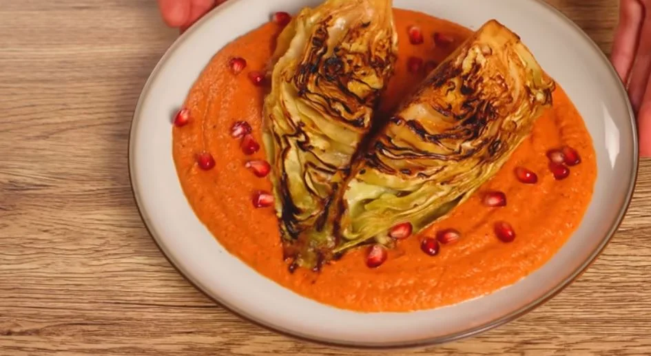 sült káposzta recept körettel