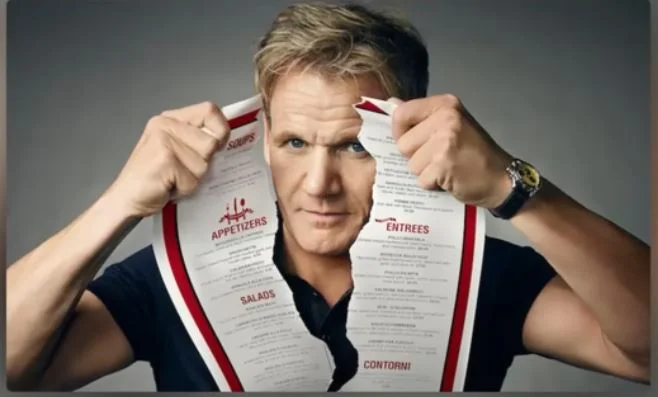 gordon Ramsay focista szakács