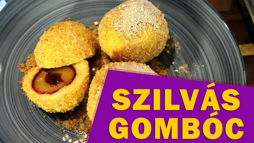 Szilvás gombóc aranybarnán, ropogós morzsával és szaftos szilvával