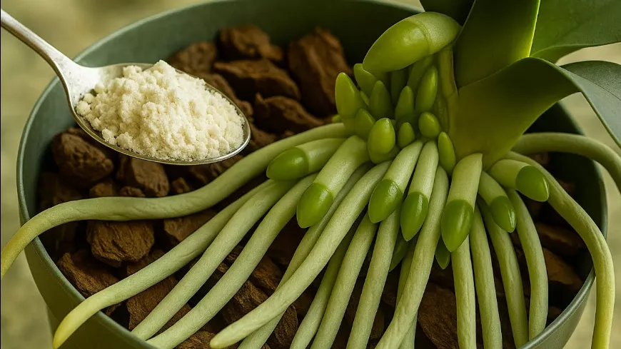 Csak egy kanálnyi ebből, és az orchideád virágba borul
