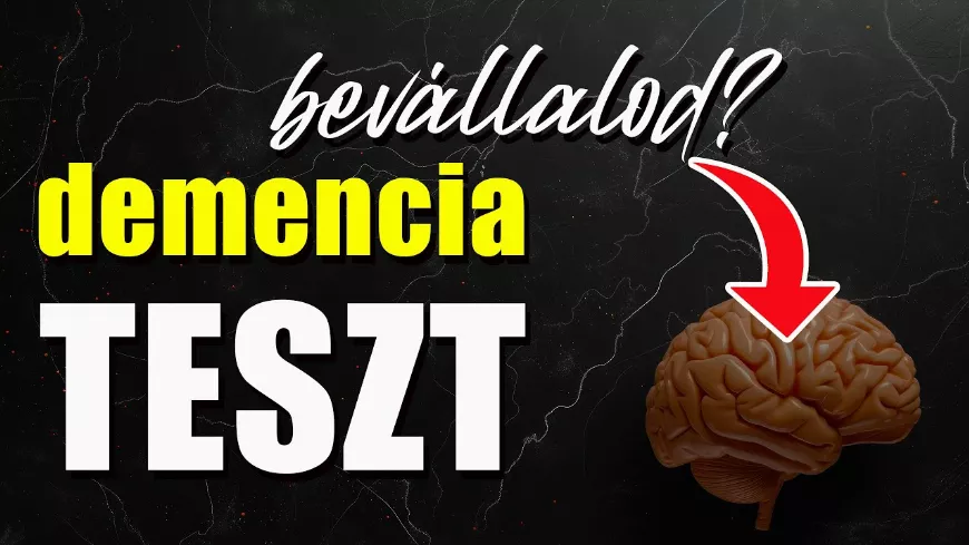 Demencia teszt: kiderülhet, mennyire friss még az agyad! Csináljuk meg együtt!