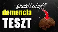 Demencia teszt: kiderülhet, mennyire friss még az agyad! Csináljuk meg együtt!