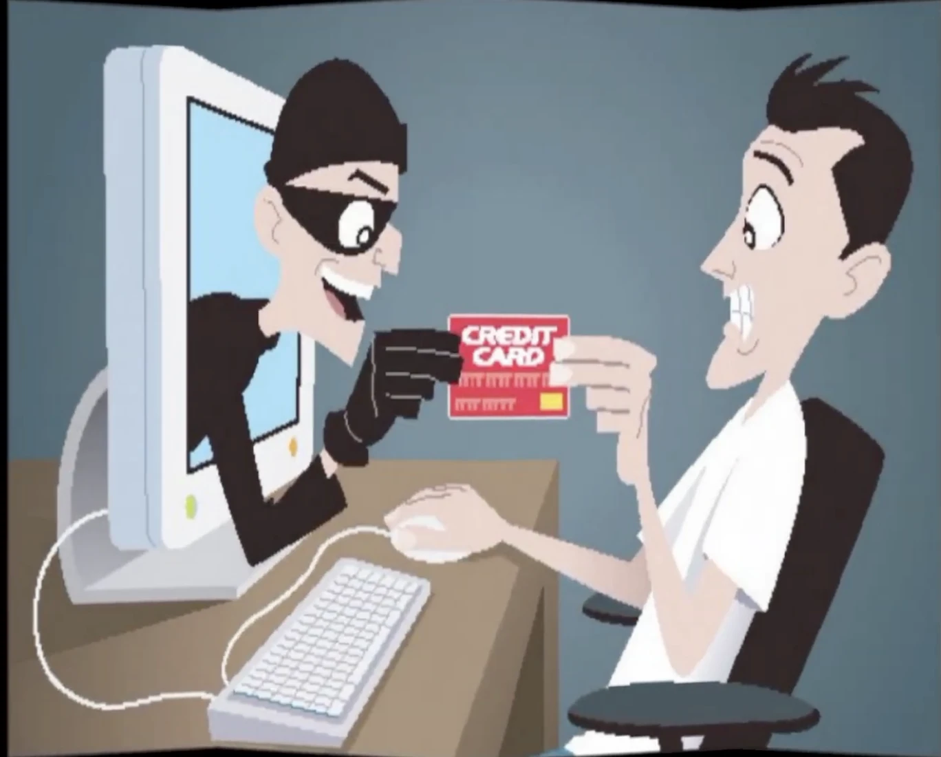 internetes csalás lopás