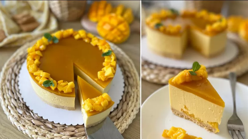 Sütésmentes mangós sajttorta: a trópusi ízek luxusa a hűtőből