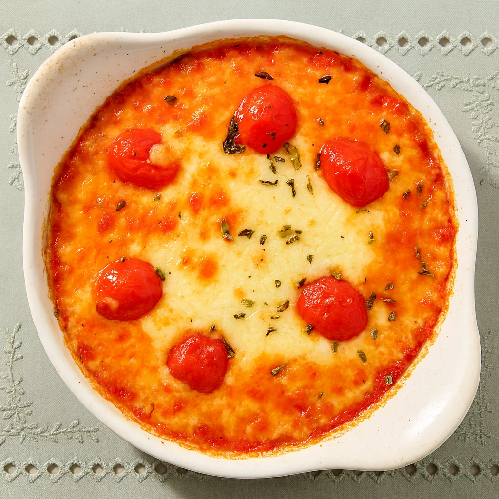 provolone sajt paradicsommártással