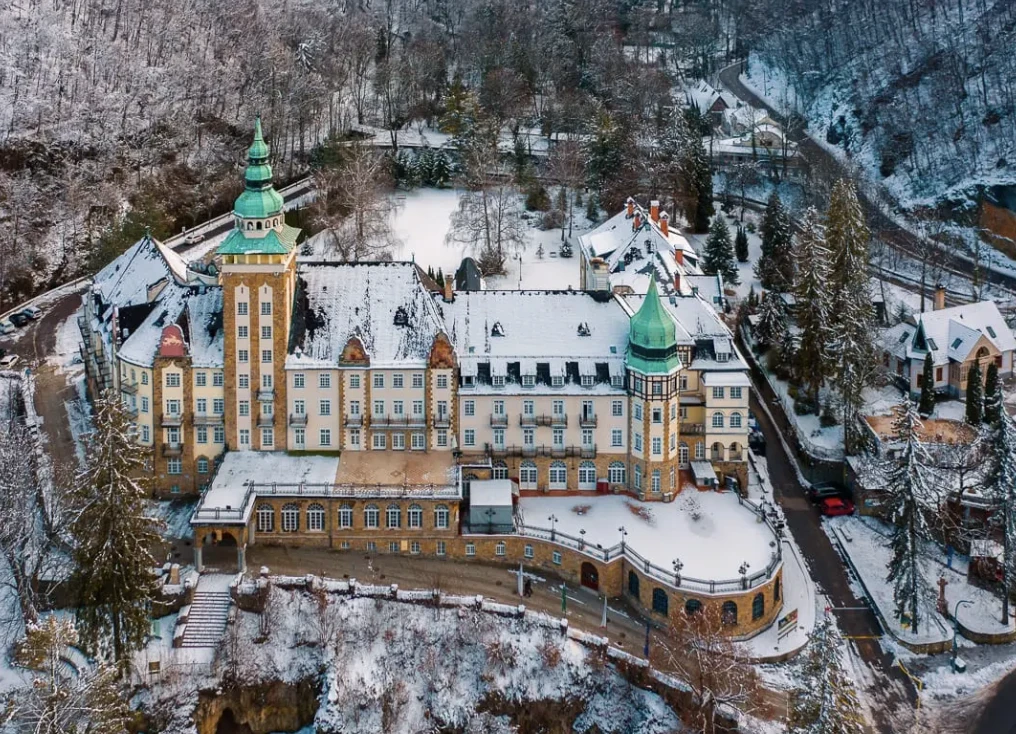 Lilafüredi kastélyszálló tél