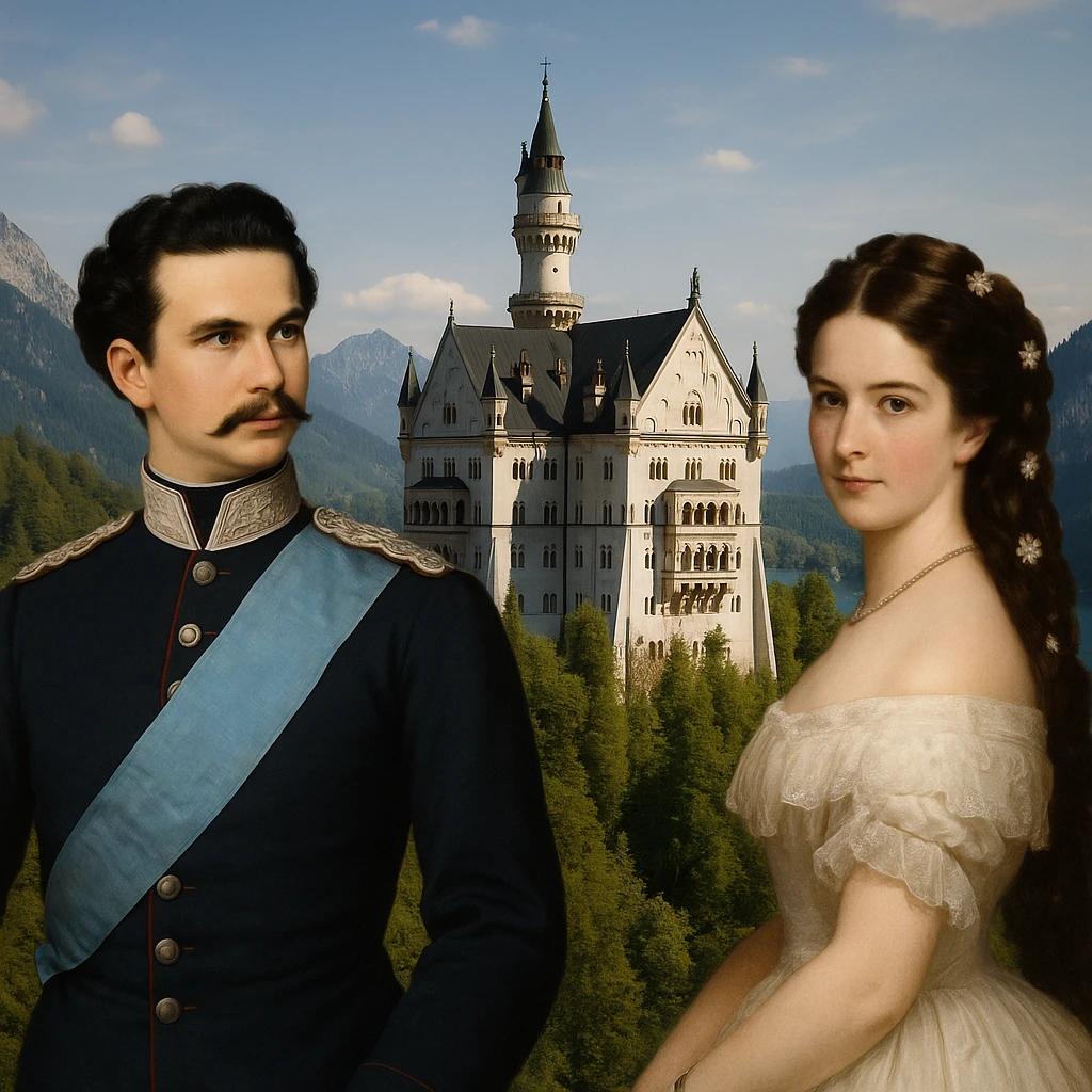 Lajos bajor király sisi Neuschwanstein kastély