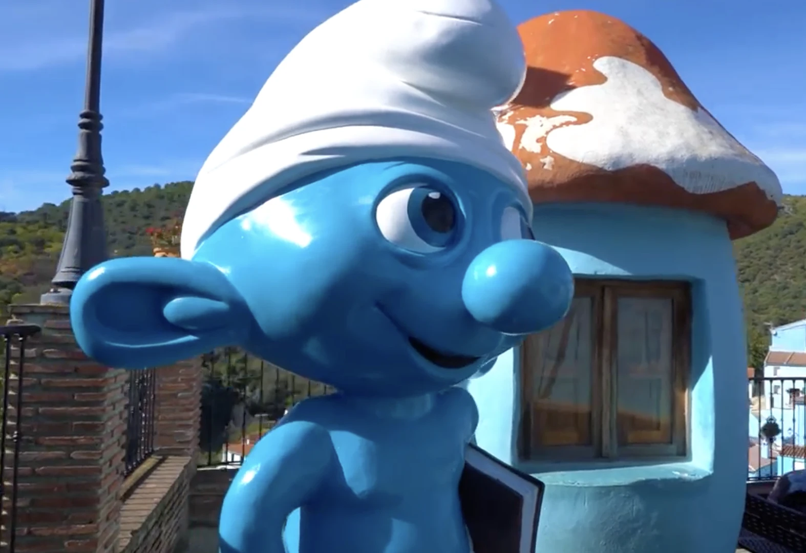 Andalúzia JúzcaJ úzcar kék falu hupikék törpikék