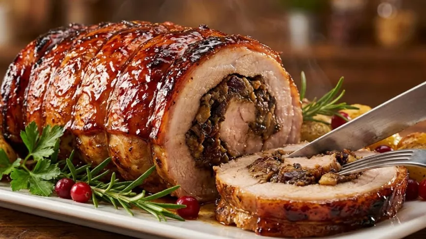 A töltött sertéskaraj ünnepi titka, amely minden asztalon különlegessé válik