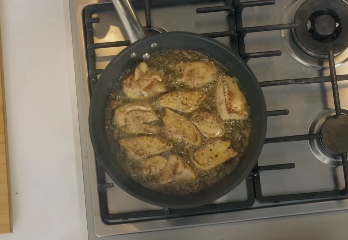 libamáj kacsamáj szeletben sütve