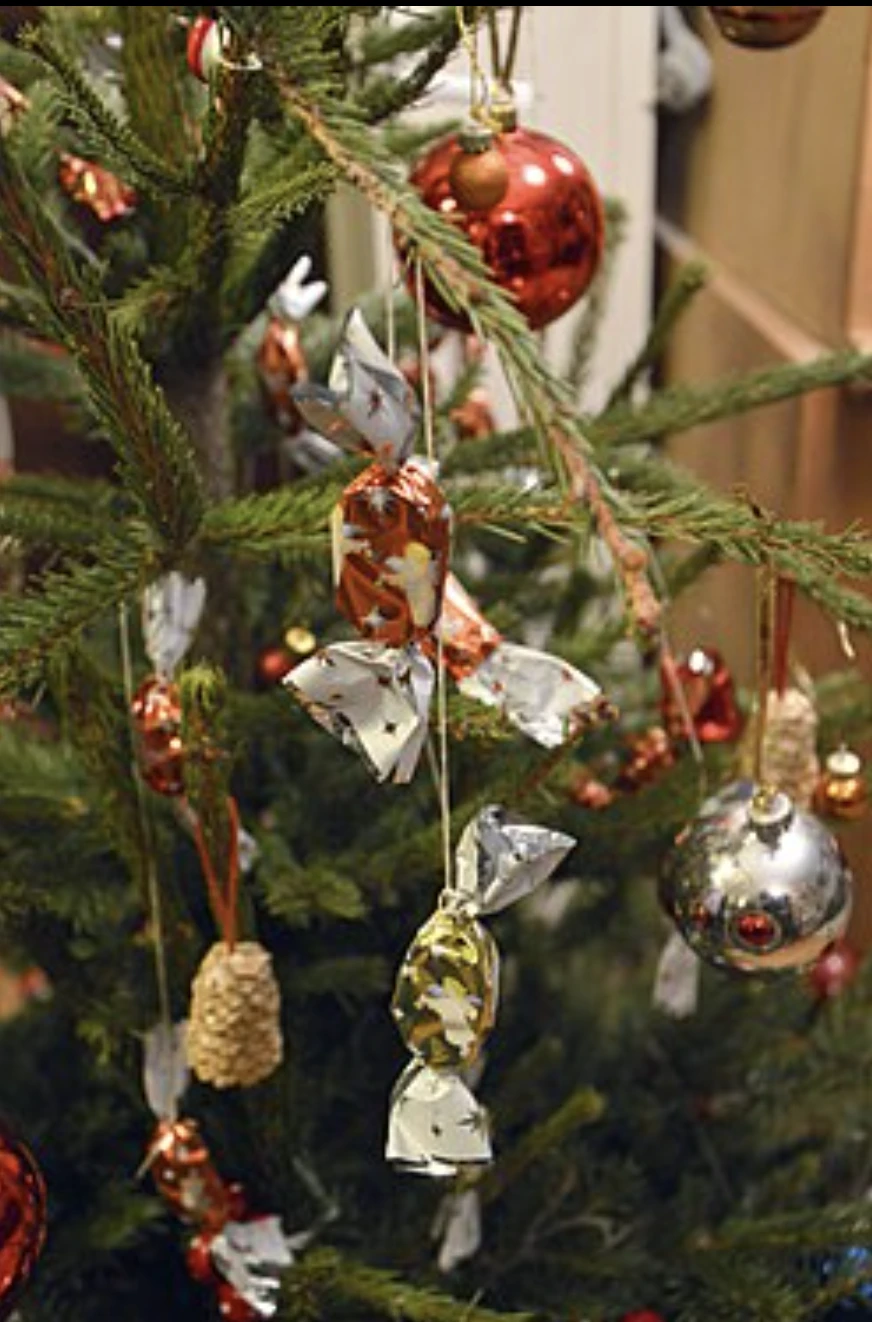 Zselés szaloncukor karácsonyfa