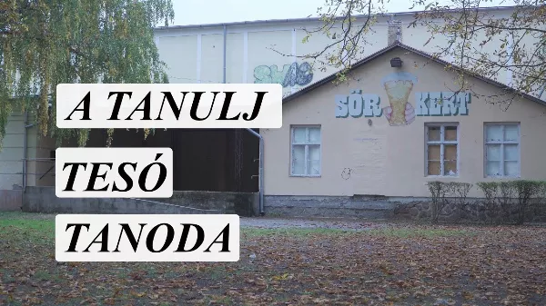 Ormosbányán alakít ki közösségi teret a Tanulj Tesó Alapítvány - Támogasd te is!