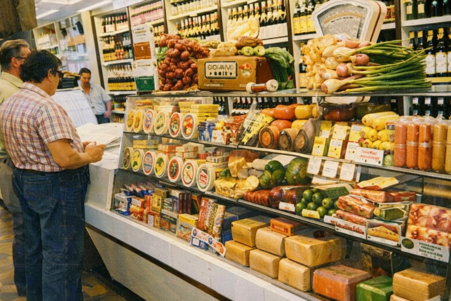 csemege pult áruház