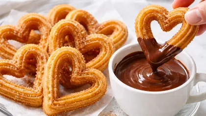 Spanyol fánk liszt és cukor nélkül, ami az eredetin is túltesz