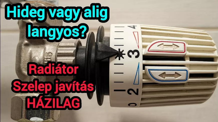Radiátor szelep javítása házilag – egyszerű megoldás fűtéshez