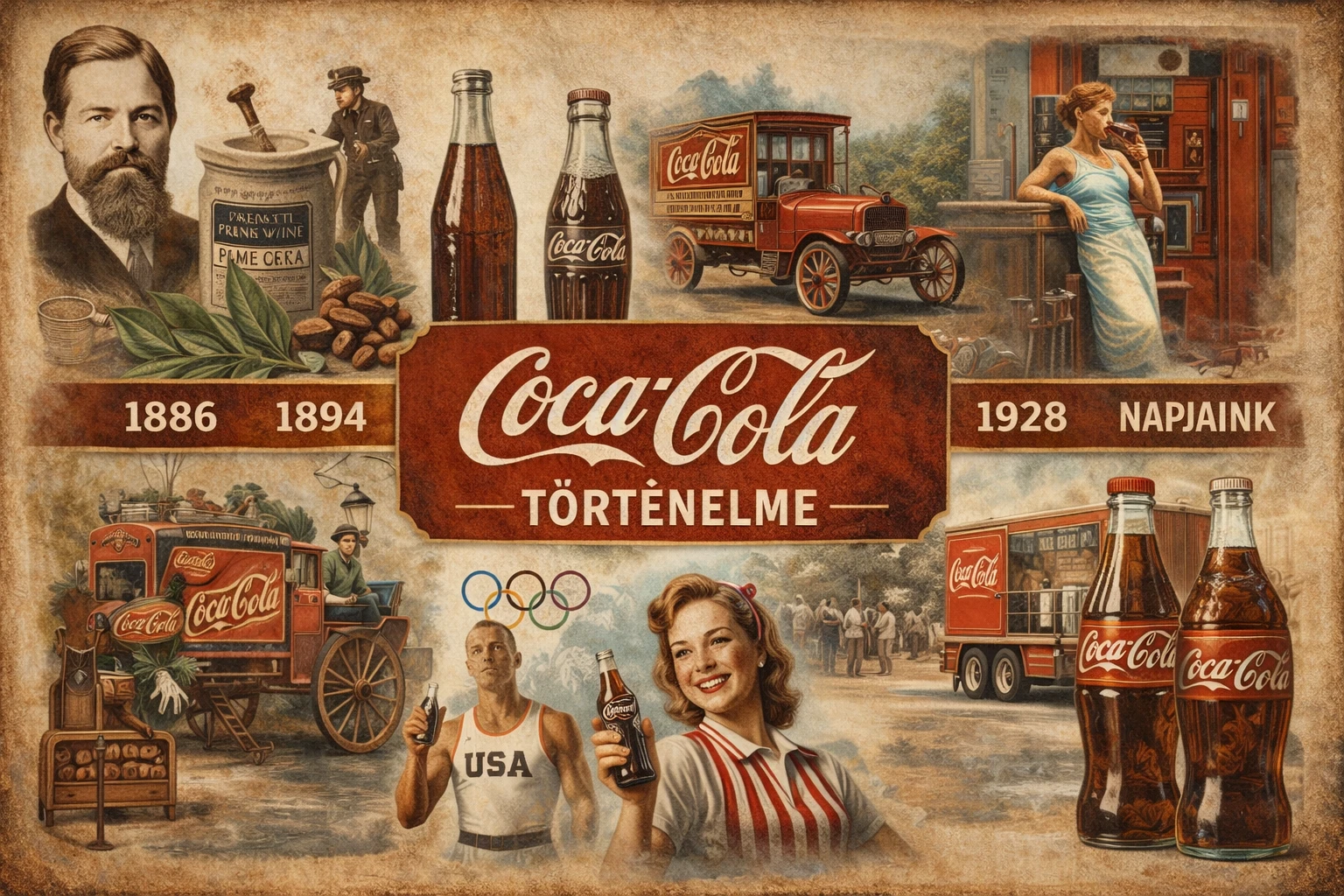 coca cola történelme