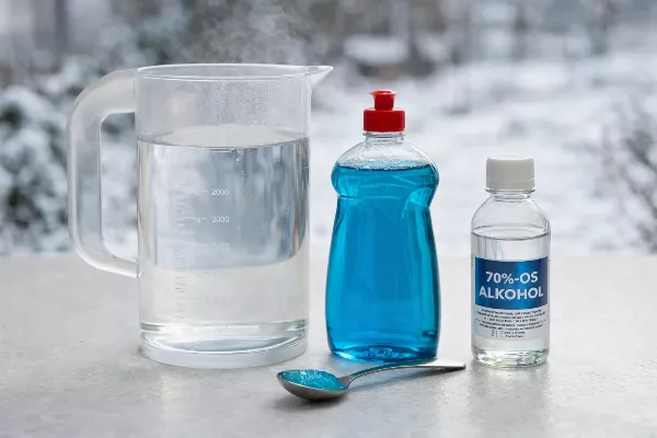 Fantasztikusan olcsó megoldás a járdák jégmentesítésére, ami otthon is elkészíthető