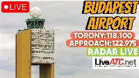 🔴Budapest LIVE ❗ Élő radar mutatja a Budapest Liszt Ferenc repülőtér teljes forgalmát