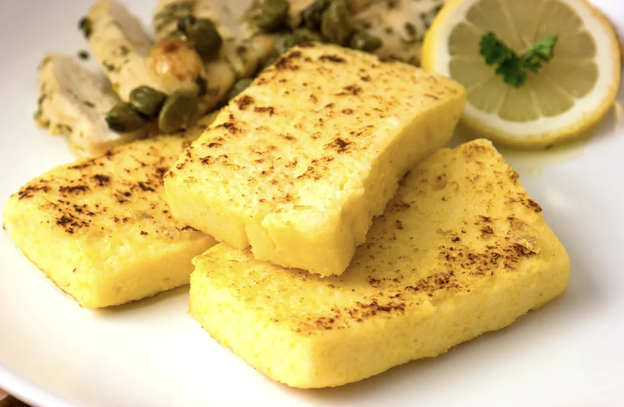 tálalás polenta