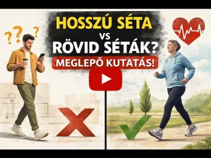 Hosszú séta vagy sok rövid? Meglepő, mi a jobb a szívnek