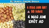 Négy mag, amit jobb kerülni, és négy mag, ami erőt ad minden nap