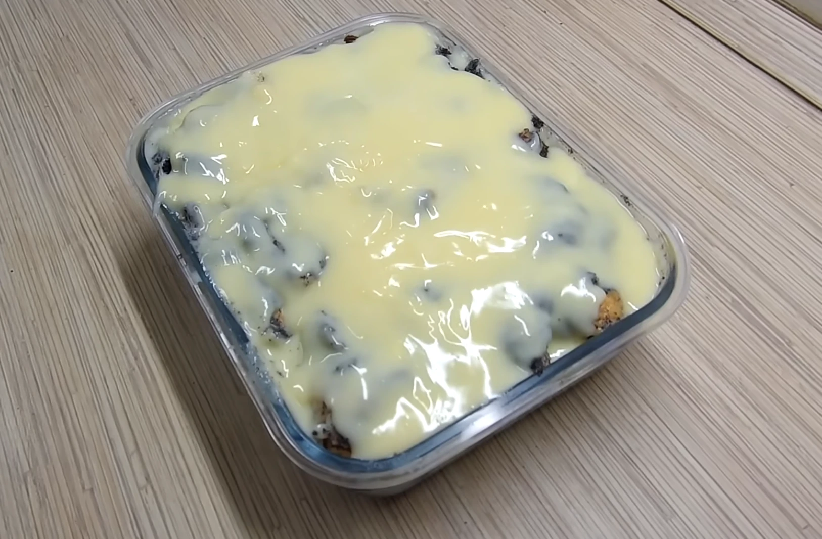 mákosguba pudinggal