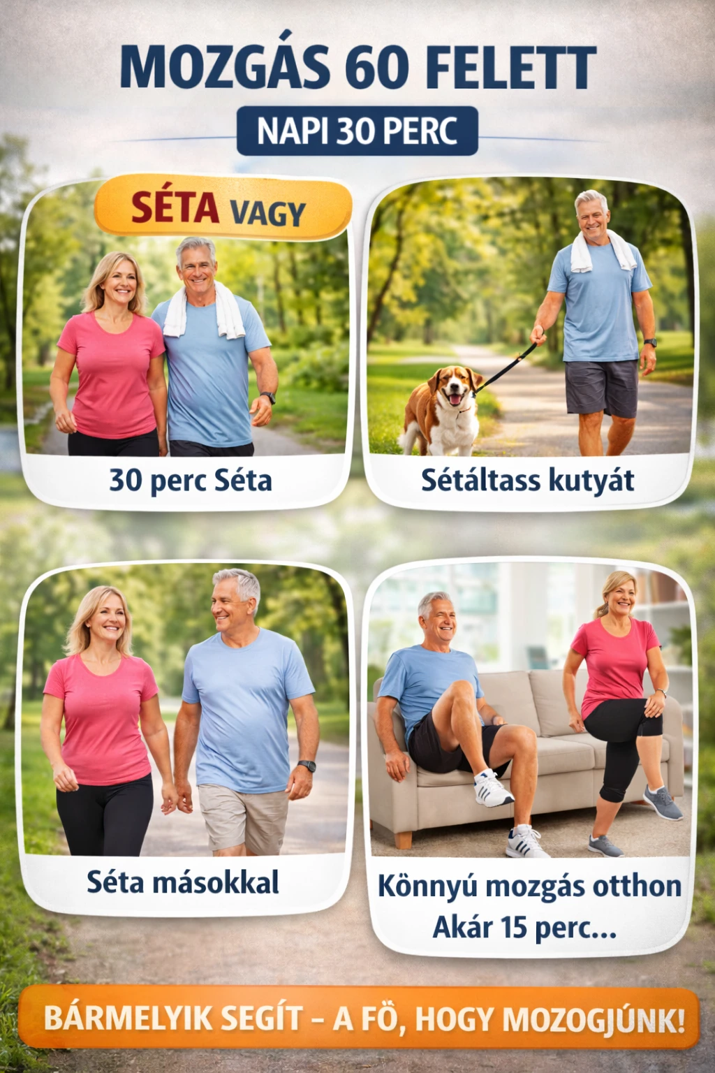 fogyókúra fogyás 60 felett mozgás