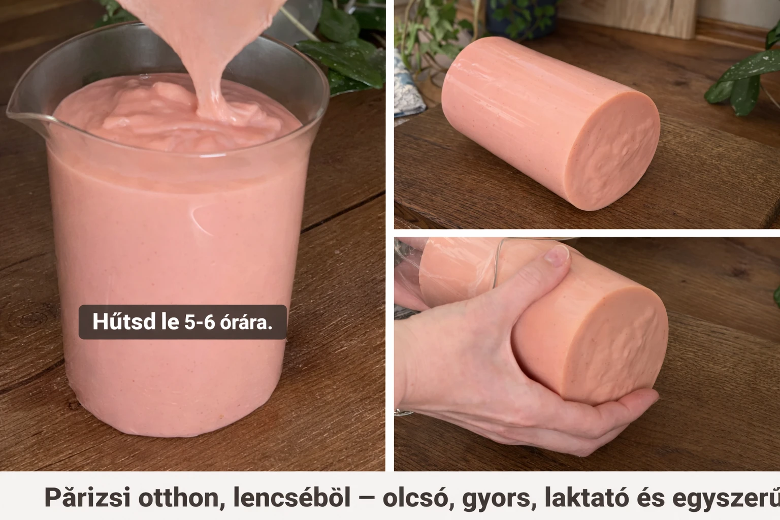 lencsepárizsi készítése