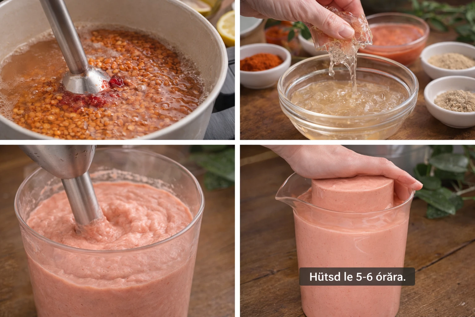 lencsparizsi készítése