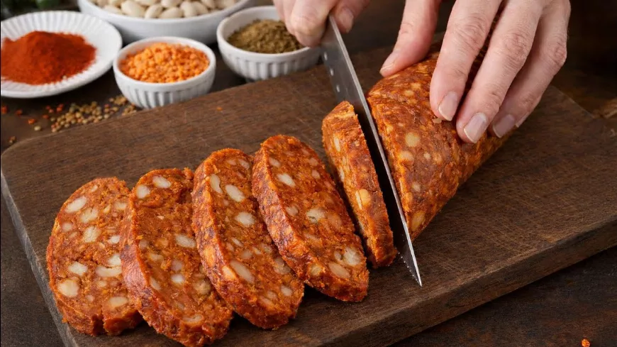 Kolbász csak bab és fűszerekből: húst pótló fehérjebomba, ami megszólalásig hasonlít az eredetire