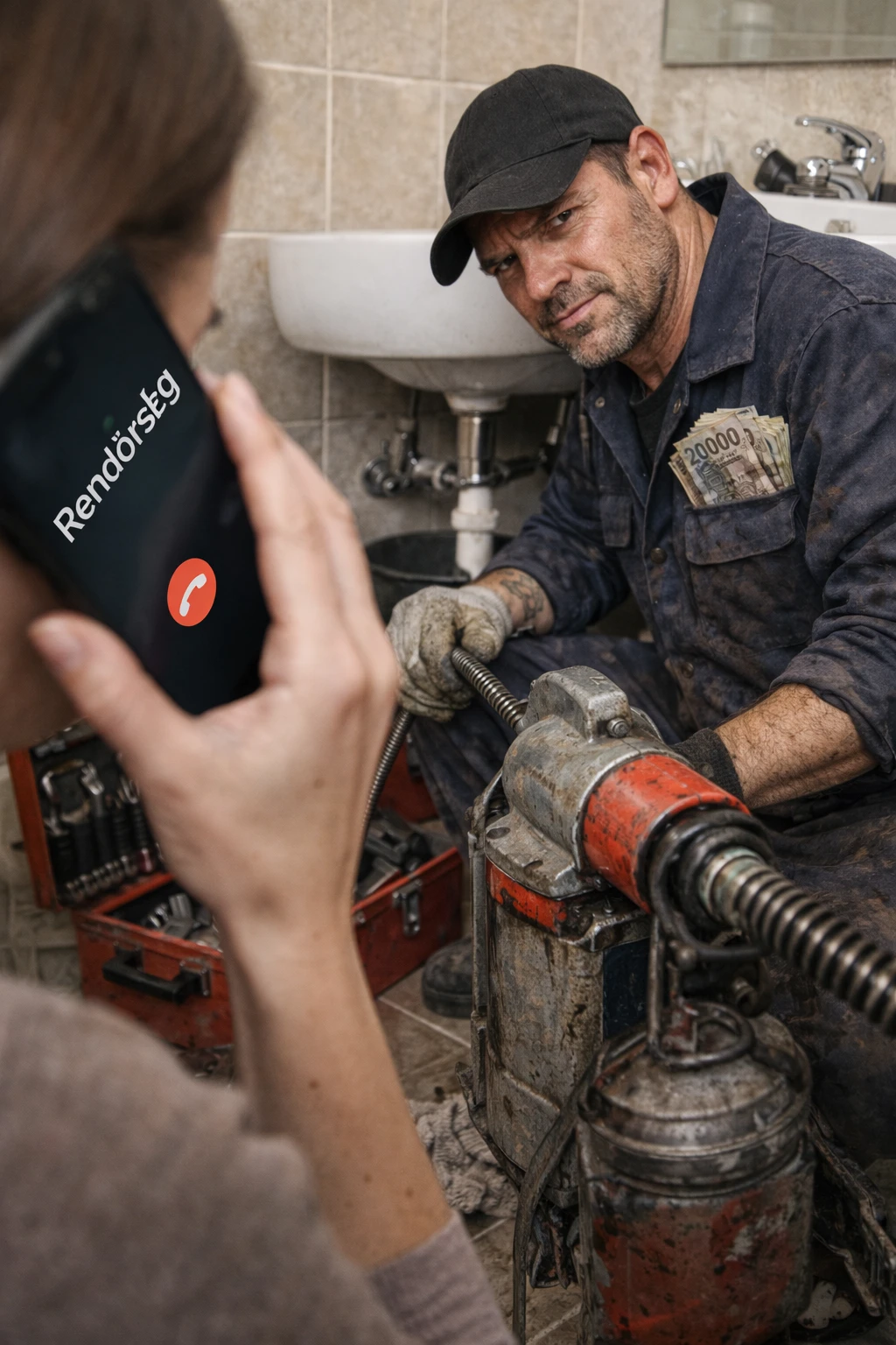 duguláselhárítás csalók rendőrség