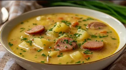 Német krumplileves: a legfinomabb olcsó kényeztető recept