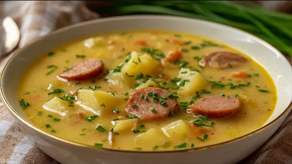 Német krumplileves: a legfinomabb olcsó kényeztető recept