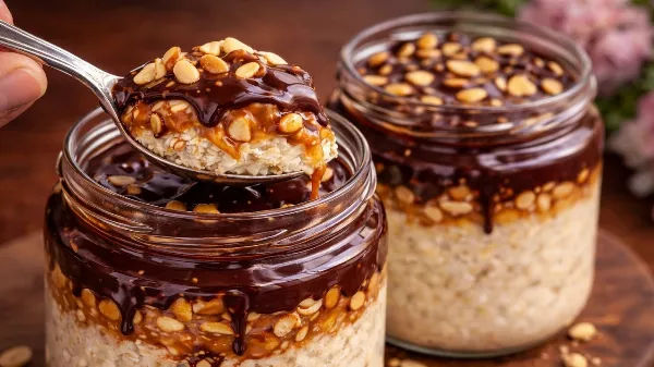 Snickers zabkása pár perc alatt – cukormentes reggeli, amivel akár 10 kg fogyás is lehetséges