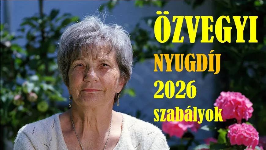 Özvegyi nyugdíj 2026 összege - meddig jár özvegyi nyugdíj?