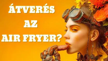 Air fryer: átverés vagy konyhai csodafegyver? Az igazság a forrólevegős sütőről