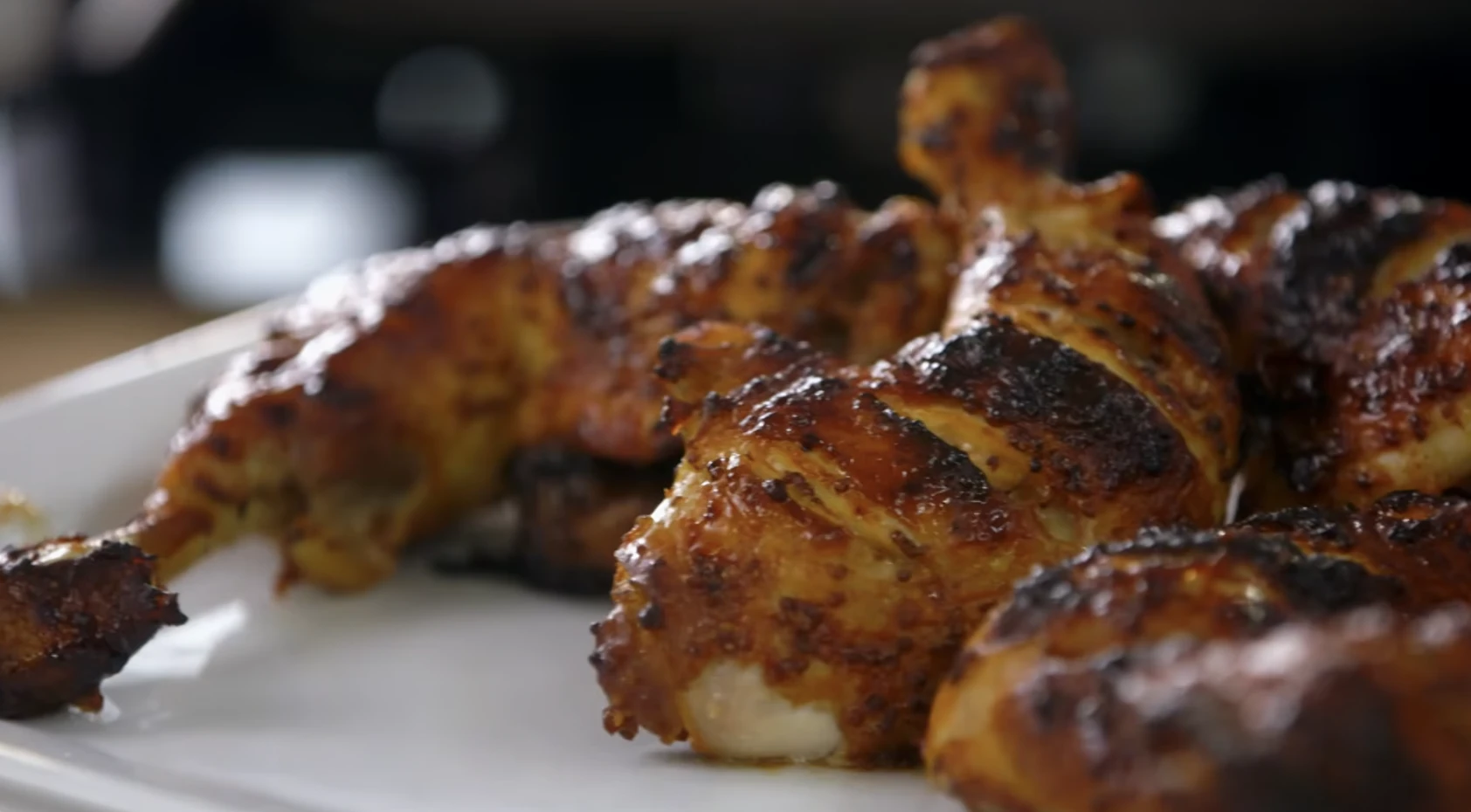 fokhagymás mézes csirkecomb sült