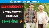 6 étel, ami 60 felett 24–48 órán belül enyhítheti a székrekedést
