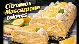 Citromos mascarpone tekercs – a sütés nélküli desszert, ami mindenkit meglep